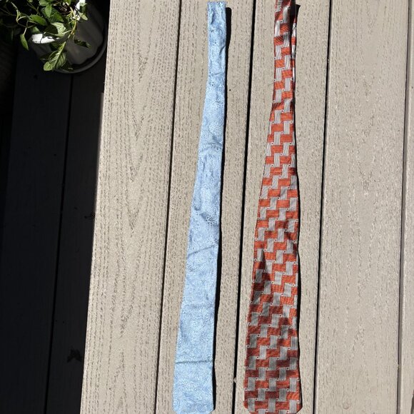Lot of 8 Ties - brands incl. Alfred Sung, Ted Baker, Paul Smith - Picture 5 of 8